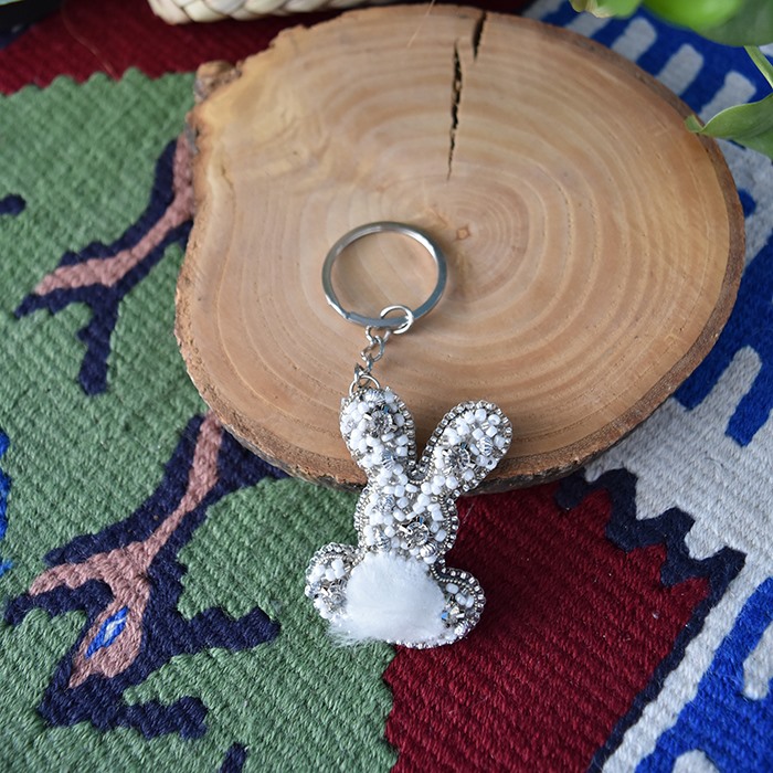 جاکلیدی جواهردوزی طرح خرگوش