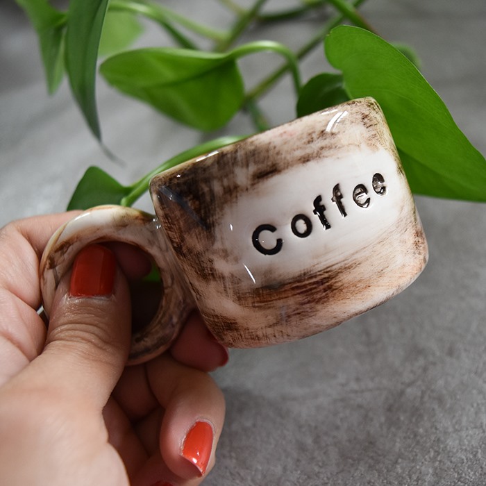 فنجان قهوه خوری سرامیکی مدل coffee