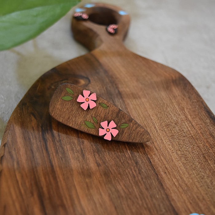 گیره مو مدل گل