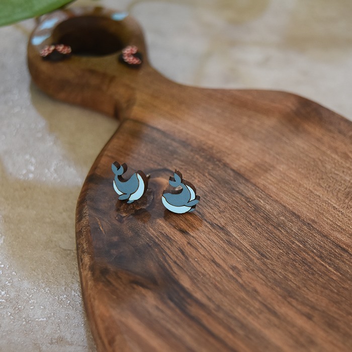 گوشواره میخی مدل وال