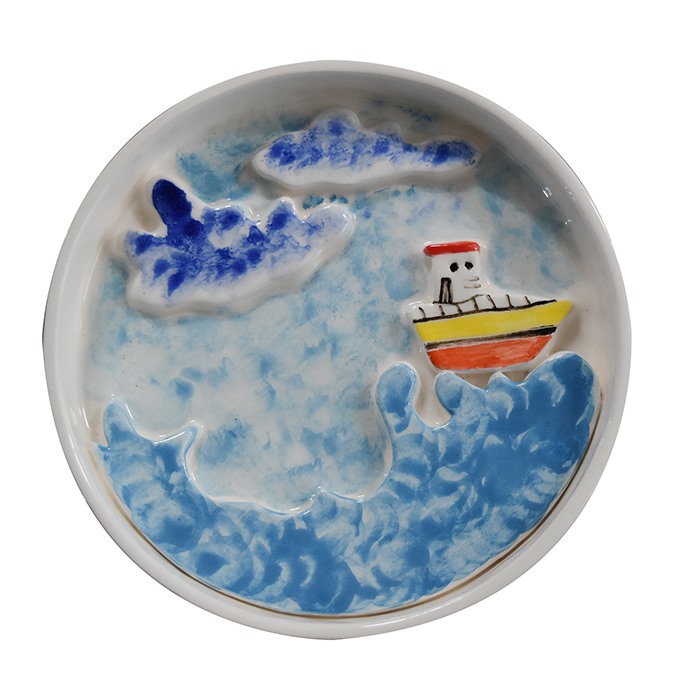 جاشمعی سرامیکی مدل دریا