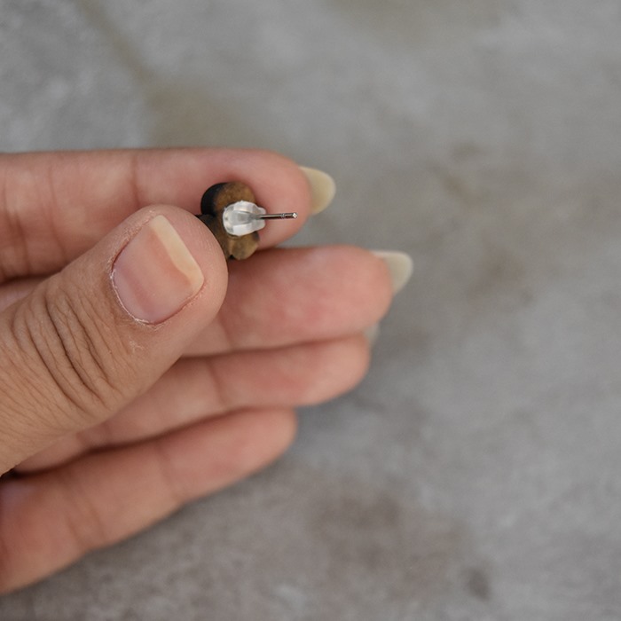 گوشواره میخی مدل ابر