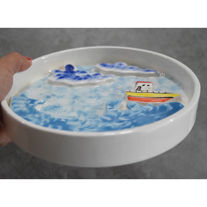 جاشمعی سرامیکی مدل دریا