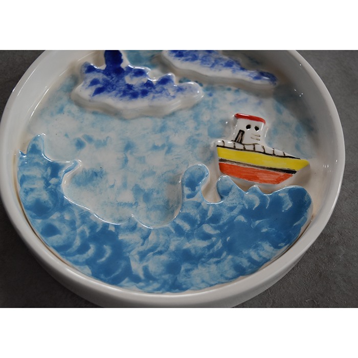 جاشمعی سرامیکی مدل دریا