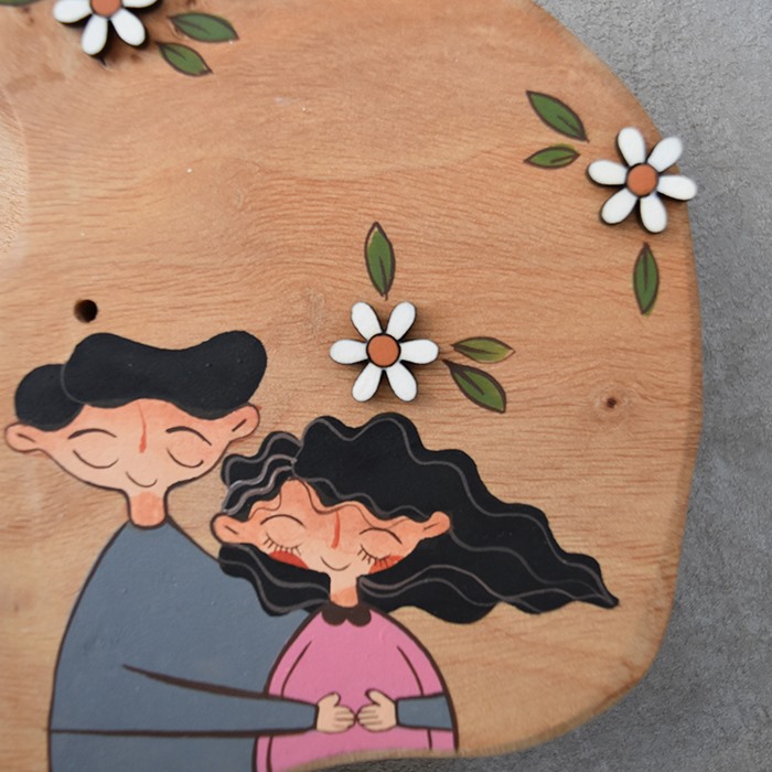 جاشمعی و جاعودی چوبی مدل مهر