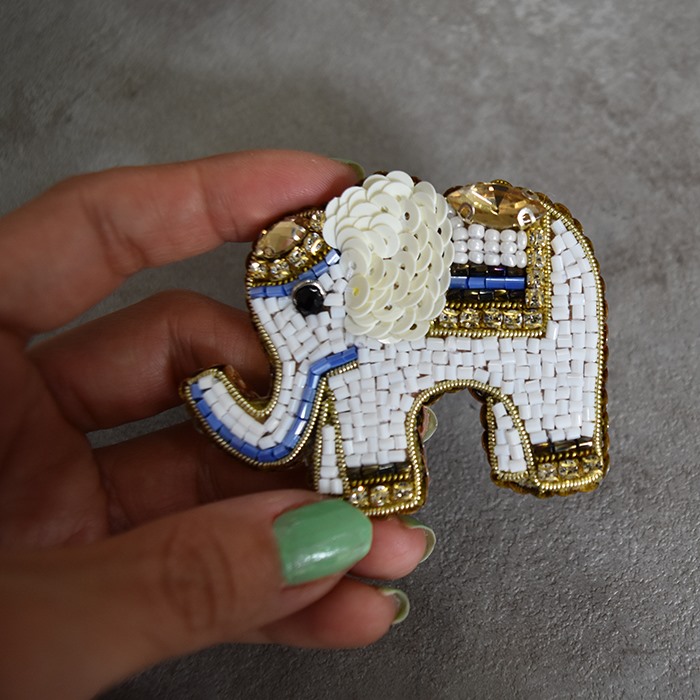 سنجاق سینه مدل فیل 