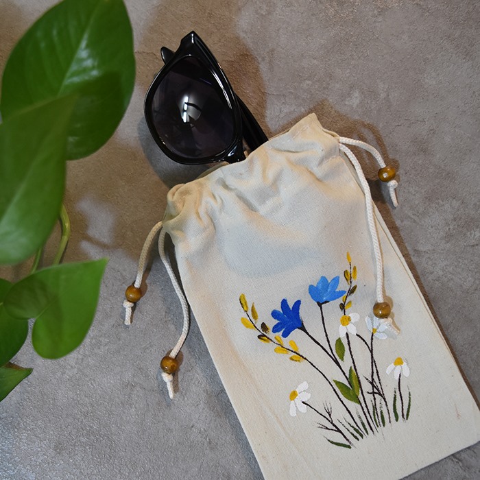 کاور عینک مدل گل