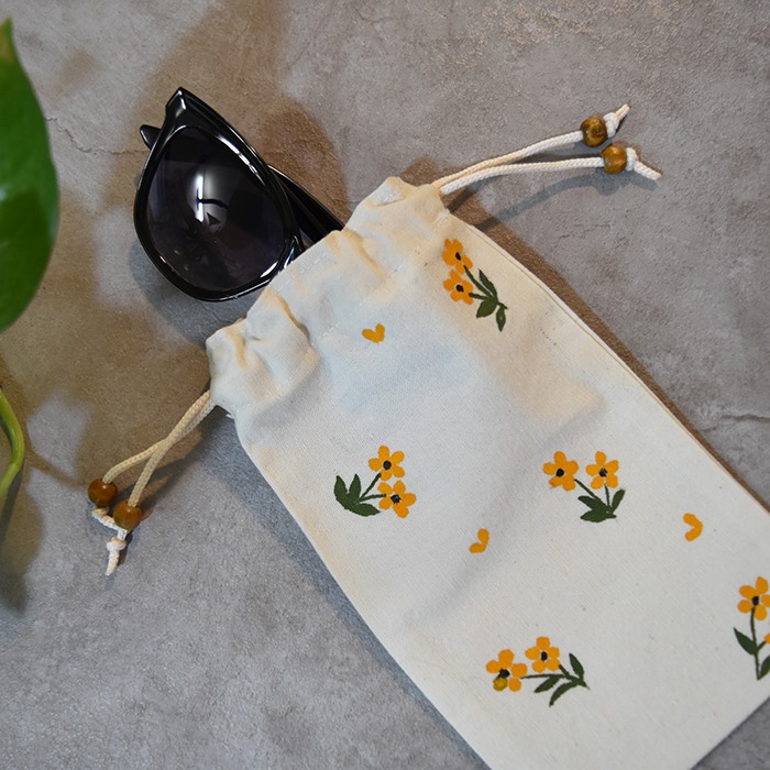 کاور عینک مدل گل