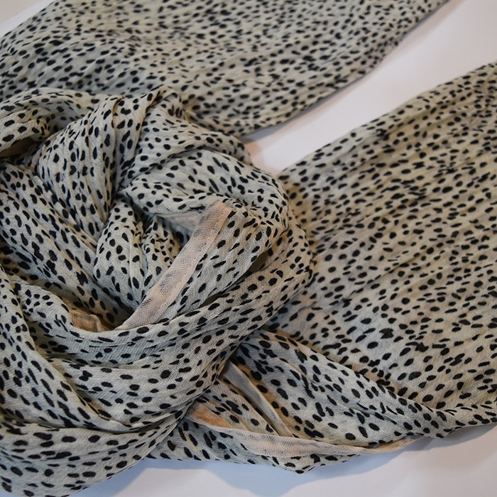 شال زنانه توپی کد B