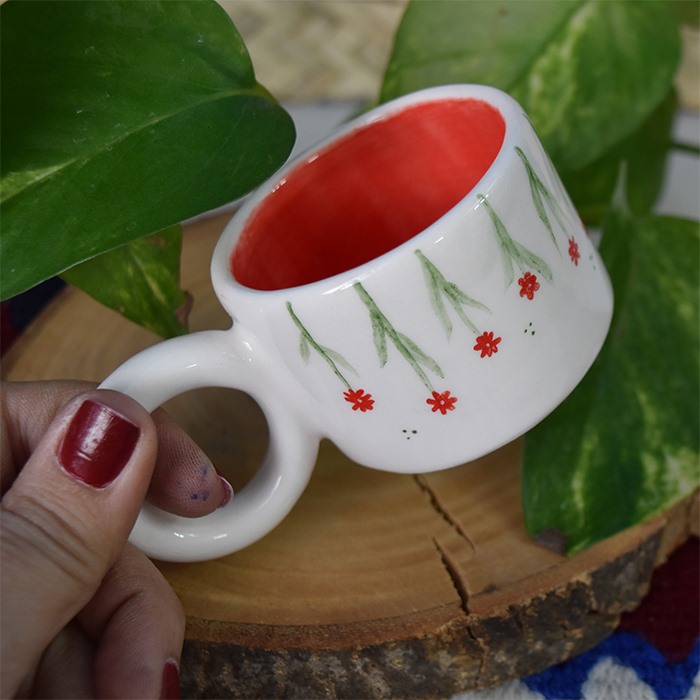 فنجان سرامیکی مدل گلستان