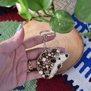 جاکلیدی جواهردوزی طرح جوجه تیغی