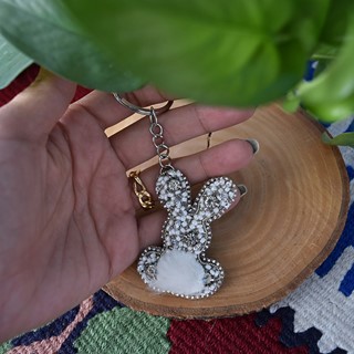 جاکلیدی جواهردوزی طرح خرگوش