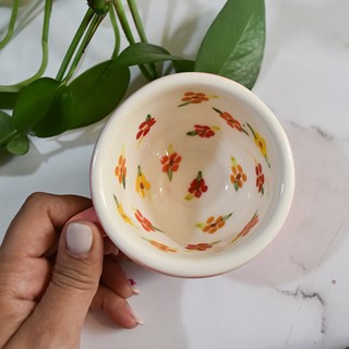 فنجان سرامیکی مدل گل