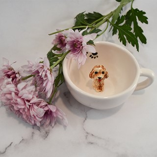 فنجان سرامیکی قهوه خوری مدل dog