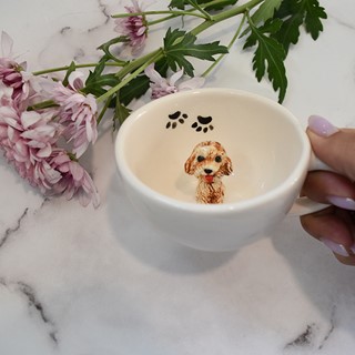 فنجان سرامیکی قهوه خوری مدل dog