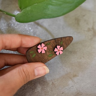 گیره مو مدل گل