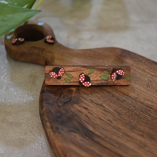 گیره مو مدل کفشدوزک