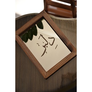 آینه حکاکی شده طرح دلبر