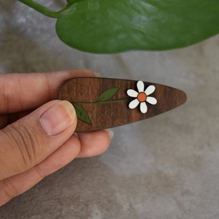 گیره مو مدل بابونه