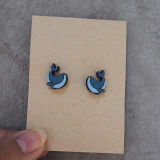 گوشواره میخی مدل وال