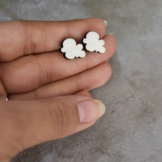 گوشواره میخی مدل ابر