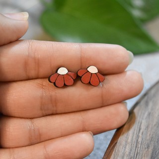 گوشواره میخی مدل flower 