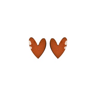 گوشواره میخی مدل قلب