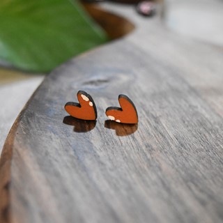 گوشواره میخی مدل قلب