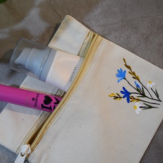 کیف لوازم آرایش مدل گل