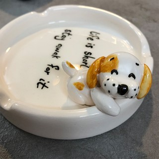 زیرسیگاری سگ برجسته 