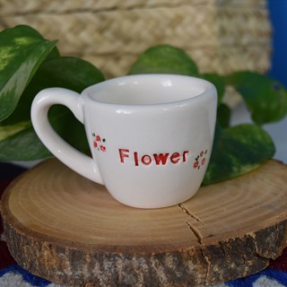 قهوه خوری  flower پهن با دسته 