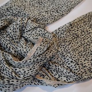 شال زنانه توپی کد B