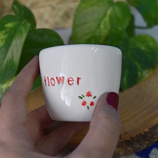 قهوه خوری flower بدون دسته