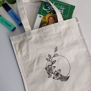 ساک خرید مدل گل فانتزی