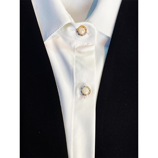 وست و شومیز سوزن دوزی گل طلایی