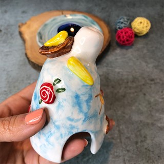 جاشمعی سرامیک طرح کبوتر