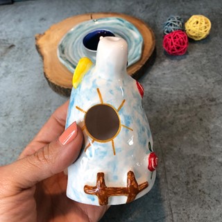 جاشمعی سرامیک طرح کبوتر