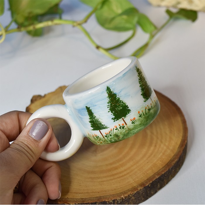 ماگ سرامیکی طرح درخت